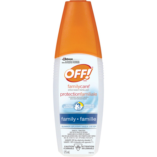 Insectifuge Off! Protection familiale &agrave; parfum de Vague d&eacute;t&eacute;, DEET &agrave; 7 %, Vaporisateur, 175 ml OSI Industrial Sales