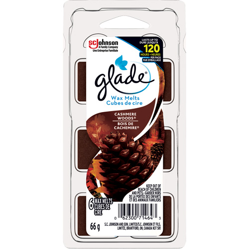 Glade&reg; Air Freshener Melts, Cashmere Woods&reg; OSI Industrial Sales