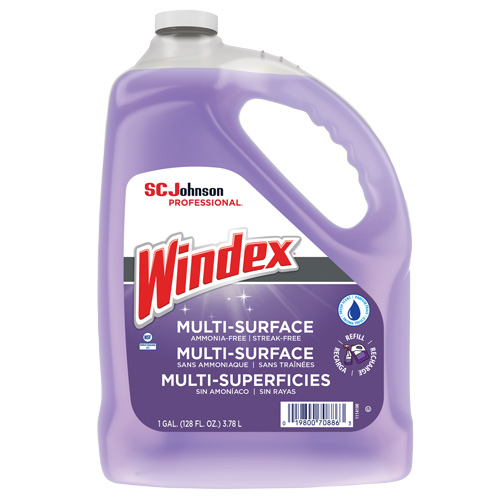 Windex&reg; Non-Ammoniated Multi-Surface Cleaner, 3.8 L, Jug OSI Industrial Sales