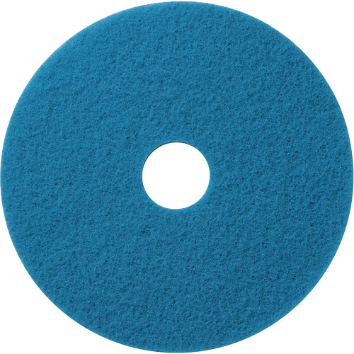 Tampons de nettoyage pour planchers, 12", Nettoyage/&agrave; r&eacute;curer, Bleu OSI Industrial Sales