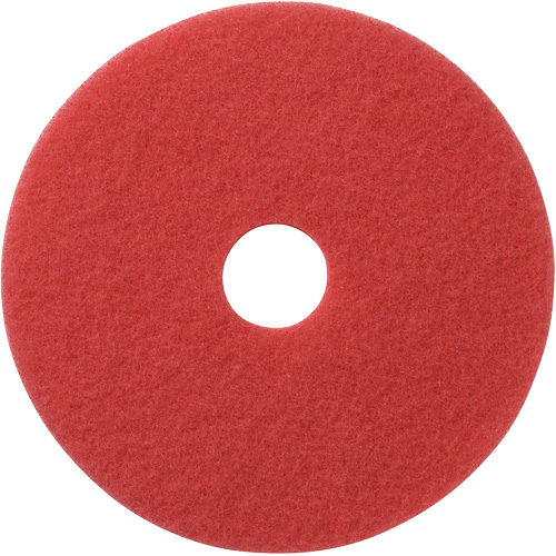 Floor Pads, 12", Buffing, Red OSI Industrial Sales