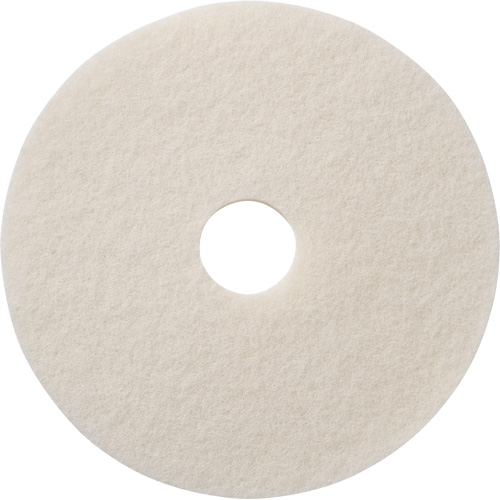 Floor Pads, 12", Polish, White OSI Industrial Sales