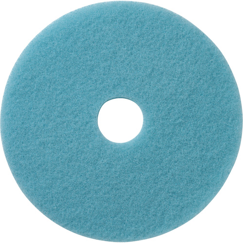 Luster Lite Floor Pads, 19", Burnishing, Light Blue OSI Industrial Sales