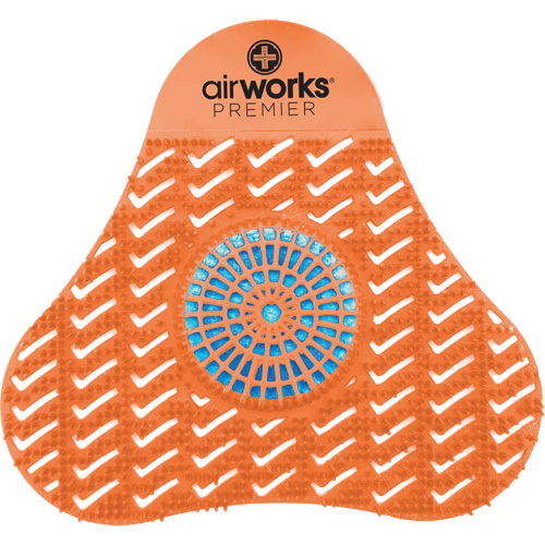 Tamis d'urinoir avec bloc d&eacute;sodorisant AirWorks OSI Industrial Sales