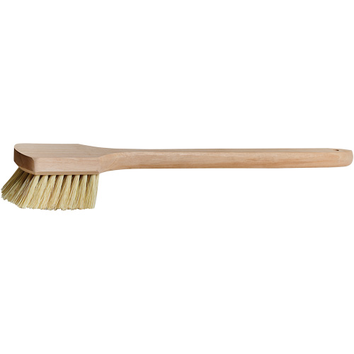 Brosse &agrave; chaudron &agrave; manche long, 20" l, Soies Tampico, Beige OSI Industrial Sales