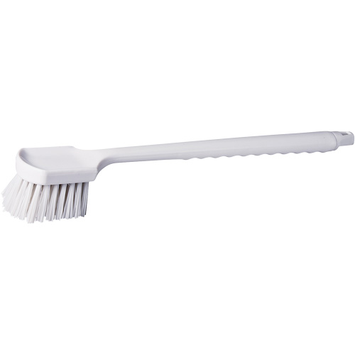 Long Handle Pot Brush, 20" L, Polypropylene Bristles, White OSI Industrial Sales