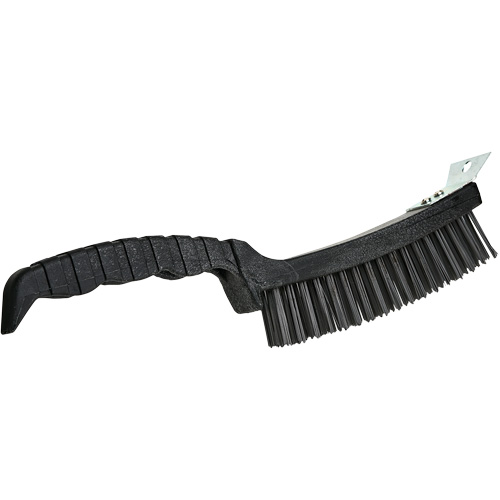 Brosse, Acier, 4 x 17 rangs de fils, Longueur 12" OSI Industrial Sales
