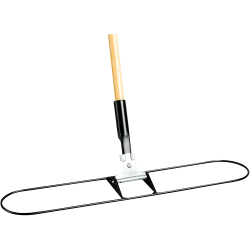 Support et manche pour vadrouille &agrave; &eacute;pousseter Clipper, 24", M&eacute;tal OSI Industrial Sales