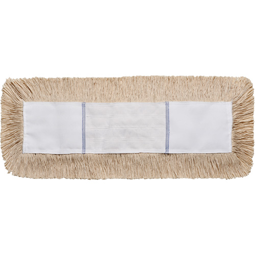 Vadrouille &agrave; &eacute;pousseter, Style &agrave; enfiler, Coton, 24" lo x 5" la OSI Industrial Sales
