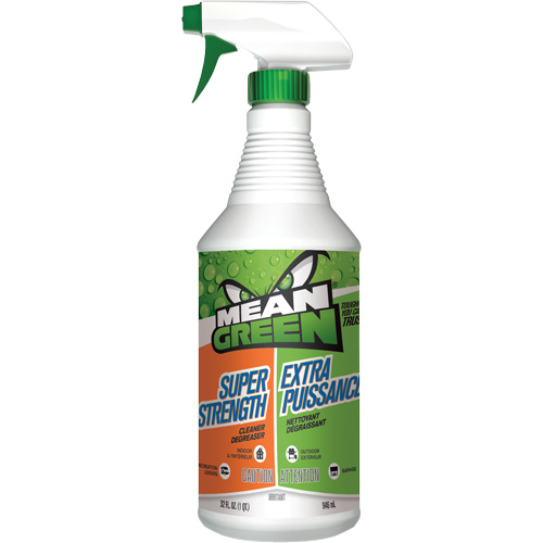 Nettoyant polyvalent extra puissant Mean Green, 946 ml, Bouteille &agrave; g&acirc;chette OSI Industrial Sales