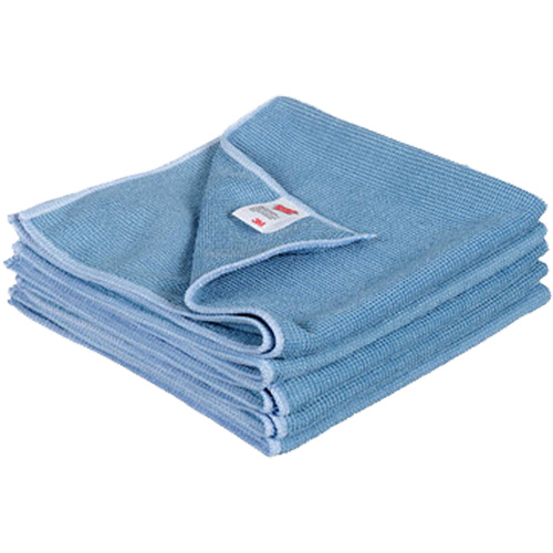 Scotch-Brite High Performance Cleaning Cloth, Microfibre, Blue OSI Industrial Sales