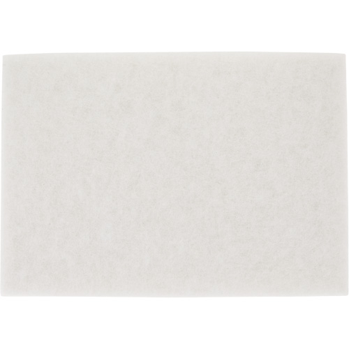TopLine Speed Floor Pad, 14" x 20", Buffing/Cleaning/Polish, White OSI Industrial Sales