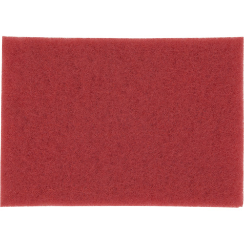 Hi-Performance Pad, 14" x28", Buffing/Cleaning, Red OSI Industrial Sales