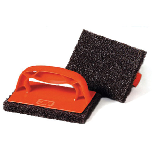 Tampon &agrave; r&eacute;curer pour plaque de cuisson Scotch-Brite, 4" lo x 6" la OSI Industrial Sales