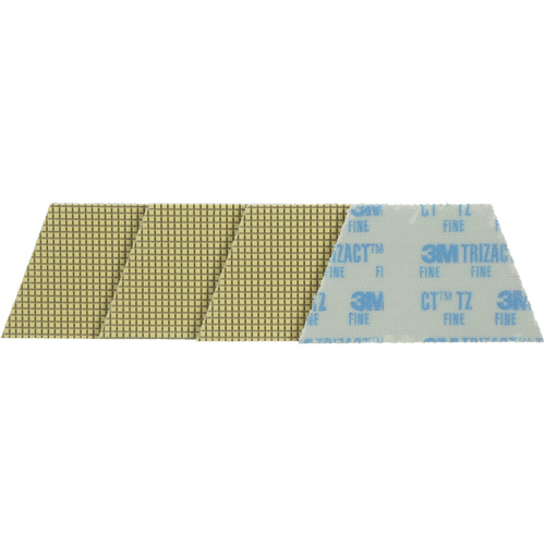 Tampon abrasif Trizact Diamond TZ, Ponçage/Polissage, Bleu OSI Industrial Sales
