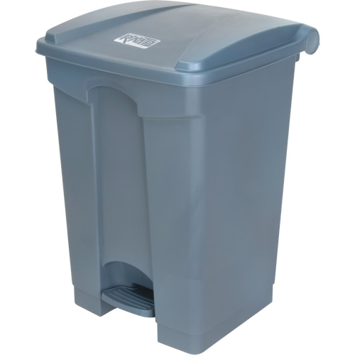 Poubelle &agrave; p&eacute;dale, Plastique, Capacit&eacute; 12 gal. US OSI Industrial Sales
