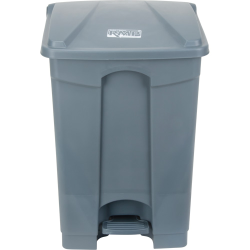Poubelle &agrave; p&eacute;dale, Plastique, Capacit&eacute; 12 gal. US OSI Industrial Sales