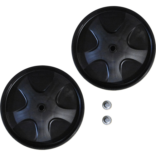 Replacement Wheels & Push Caps for Waste Dolly OSI Industrial Sales