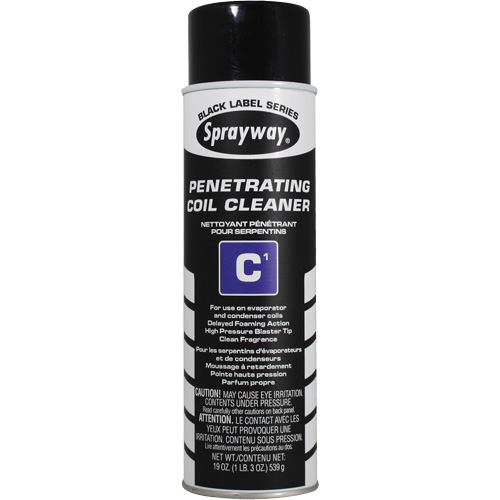 Nettoyant p&eacute;n&eacute;trant pour serpentins C1, 19 oz liq., Canette a&eacute;rosol OSI Industrial Sales