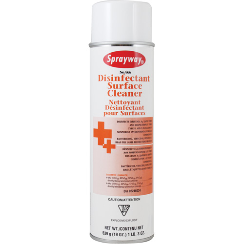 D&eacute;sinfectant et nettoyant de surface, 19 oz liq., Canette a&eacute;rosol OSI Industrial Sales