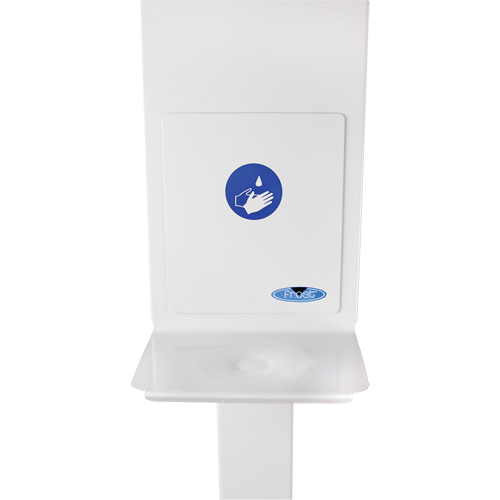 Support universel pour distributeur de d&eacute;sinfectant pour les mains OSI Industrial Sales