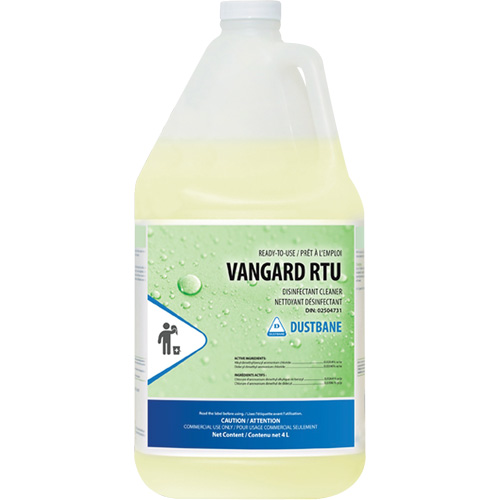 Vangard Ready-to-Use Disinfectant, 4 L, Jug OSI Industrial Sales
