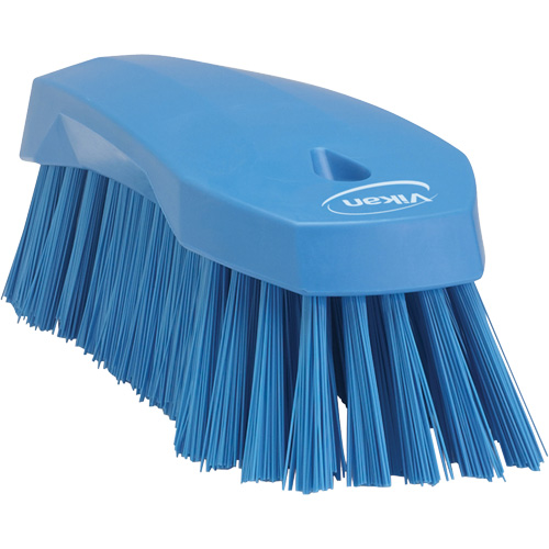 Grande brosse &agrave; main oblique, Soies Ferme, Longueur de 8", Bleu OSI Industrial Sales