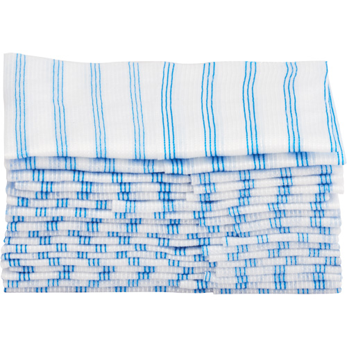 Disposable Single-Use Cloths, Microfibre, Blue/White OSI Industrial Sales