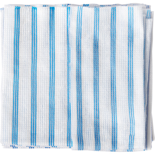 Disposable Single-Use Cloths, Microfibre, Blue/White OSI Industrial Sales