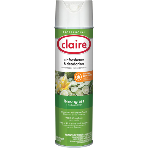 Assainisseur d'air et d&eacute;sodorisant, Citronnelle, Canette a&eacute;rosol OSI Industrial Sales