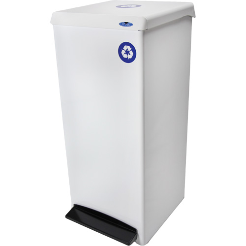 Foot Operated Waste Receptacle, Steel, 25 US gal. OSI Industrial Sales