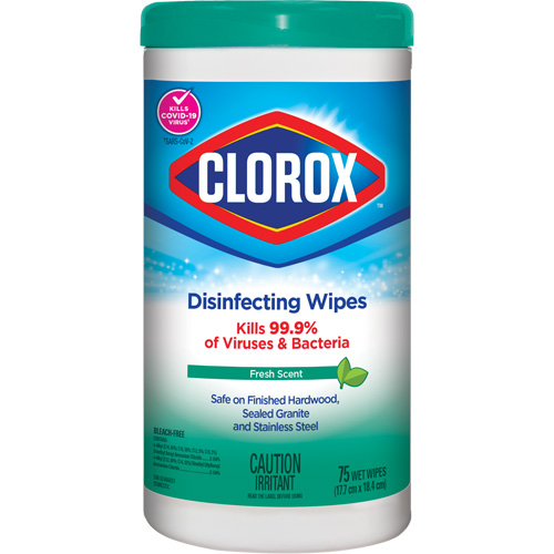 Lingettes d&eacute;sinfectantes, 75 lingettes OSI Industrial Sales