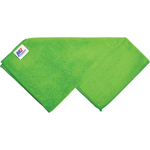 Chiffon de nettoyage, Microfibre, Vert OSI Industrial Sales