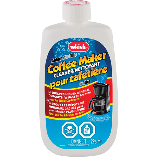Whink&reg; Automatic Drip Coffee Maker Cleaner, 296 ml, Bottle OSI Industrial Sales