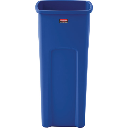 Conteneur de recyclage carr&eacute; Untouchable, Vrac, Plastique, 23 gal. US OSI Industrial Sales
