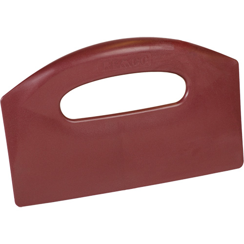Grattoir de paillasse perceptible par d&eacute;tecteur de m&eacute;tal, Rouge, 8-1/2" la x 5-1/4" lo OSI Industrial Sales