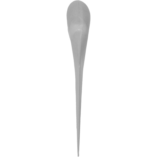 Grattoir de paillasse perceptible par d&eacute;tecteur de m&eacute;tal, Gris, 8-1/2" la x 5-1/4" lo OSI Industrial Sales