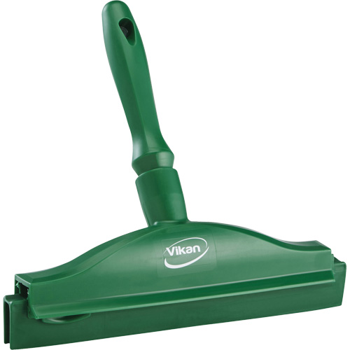 Double Blade Ultra Hygiene Squeegee, 10", Green OSI Industrial Sales