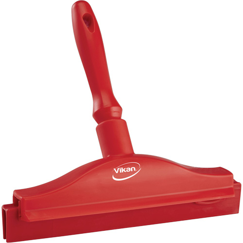 Double Blade Ultra Hygiene Squeegee, 10", Red OSI Industrial Sales