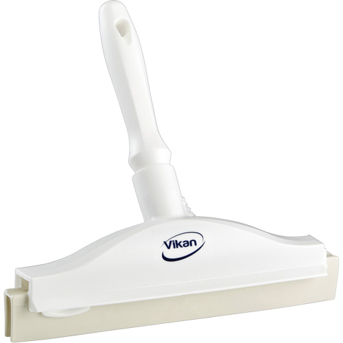 Double Blade Ultra Hygiene Squeegee, 10", White OSI Industrial Sales