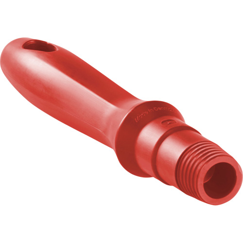 Mini manche, Brosse/Support &agrave; tampon/Grattoir/Raclette, Rouge, Standard, 6-1/4" lo OSI Industrial Sales