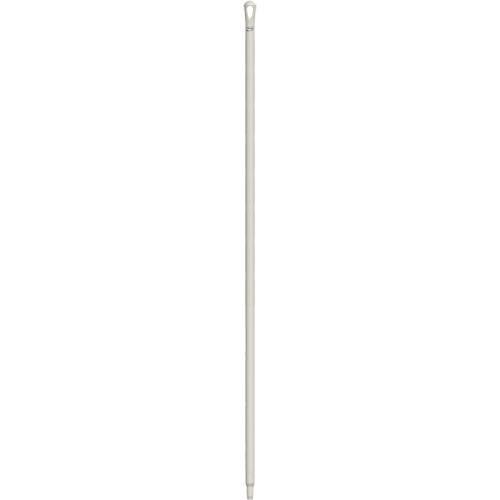 Ultra Hygiene Handle, Broom/Brush/Pad Holder/Scraper/Squeegee, White, Ergonomic, 67" L OSI Industrial Sales