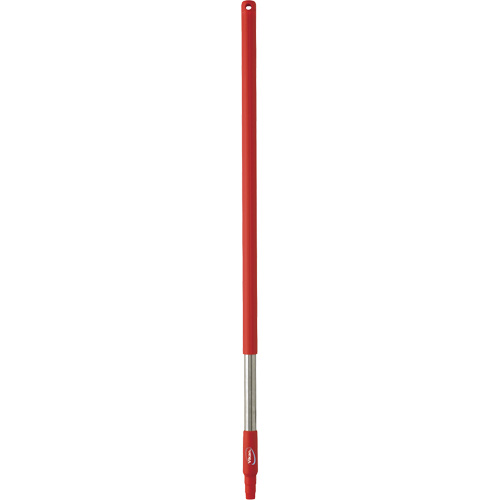 Handle, Broom/Brush/Pad Holder/Scraper/Squeegee, Red, Standard, 40" L OSI Industrial Sales