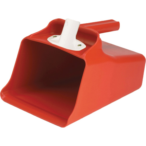 Grande pelle &agrave; main &agrave; puiser, Plastique, Rouge, 128 oz. OSI Industrial Sales