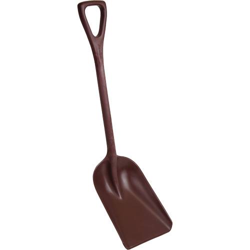 Pelle monobloc perceptible par d&eacute;tecteur de m&eacute;tal, Lame 10" x 14", Longueur de 37-1/2", Plastique, Rouge OSI Industrial Sales