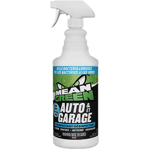 D&eacute;sinfectant pour lautomobile et le garage Mean Green, 1,18 L, Bouteille &agrave; g&acirc;chette OSI Industrial Sales