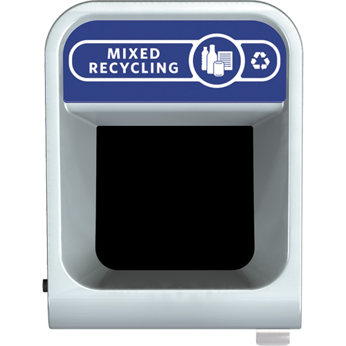 Conteneur pour d&eacute;chets de recyclage m&eacute;lang&eacute;s Configure, Vrac, Acier, 45 gal. US OSI Industrial Sales