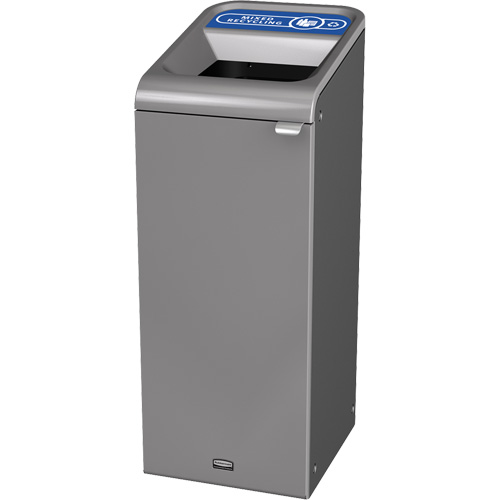 Conteneur pour d&eacute;chets de recyclage m&eacute;lang&eacute;s Configure, Vrac/Bord de rue/De bureau, Acier, 15 gal. US OSI Industrial Sales
