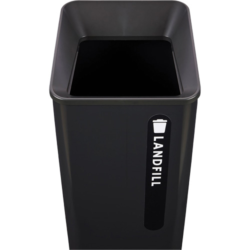 Bac d'ordures destin&eacute;s &agrave; l'enfouissement Sustain, Plastique/Acier, 23 gal. US OSI Industrial Sales