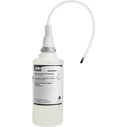 Recharge de savon mousse sans parfum ni colorant pour les mains OneShot, Mousse, 1600 ml, Sans parfum OSI Industrial Sales